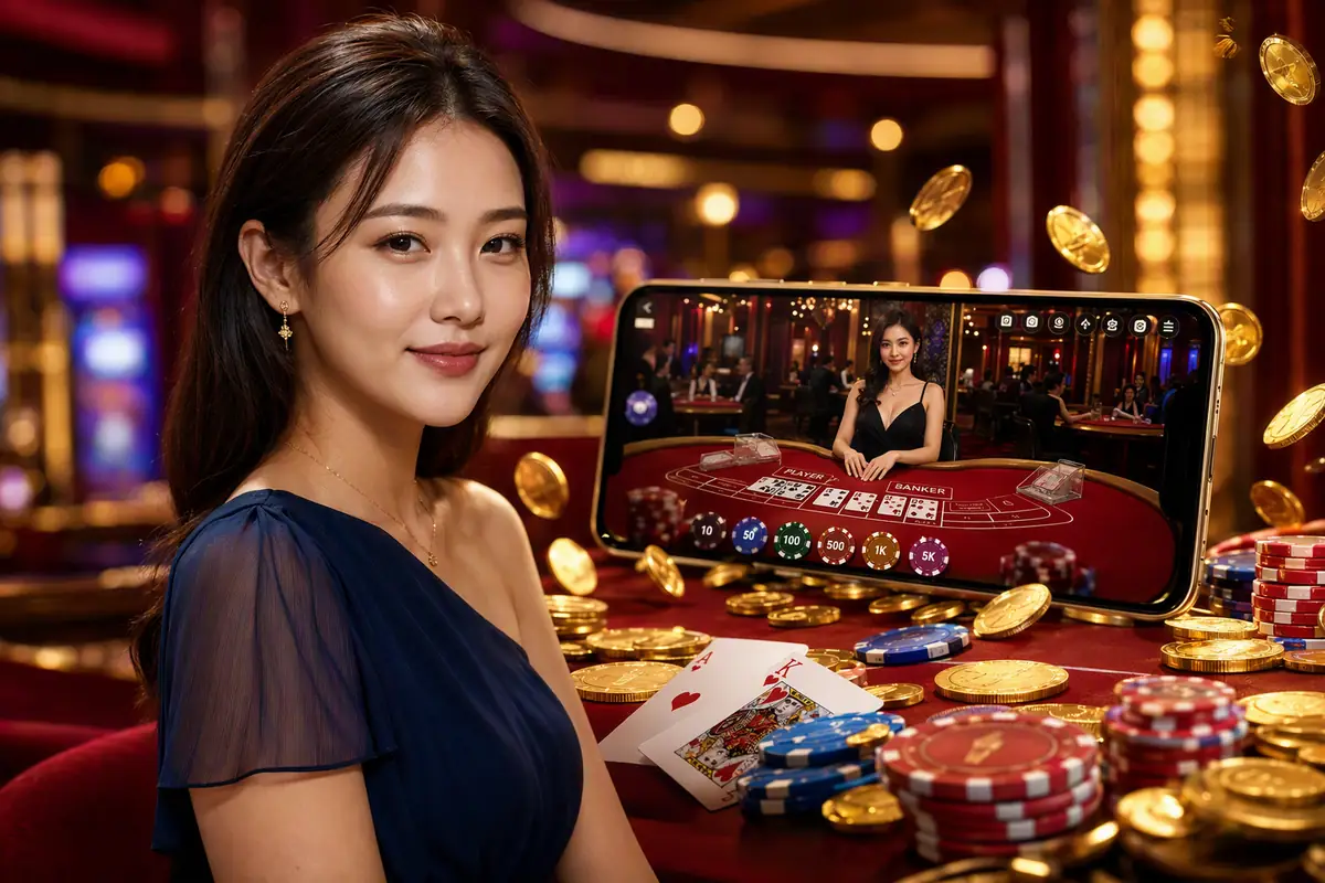 ttb11 Casino meja baccarat live dealer